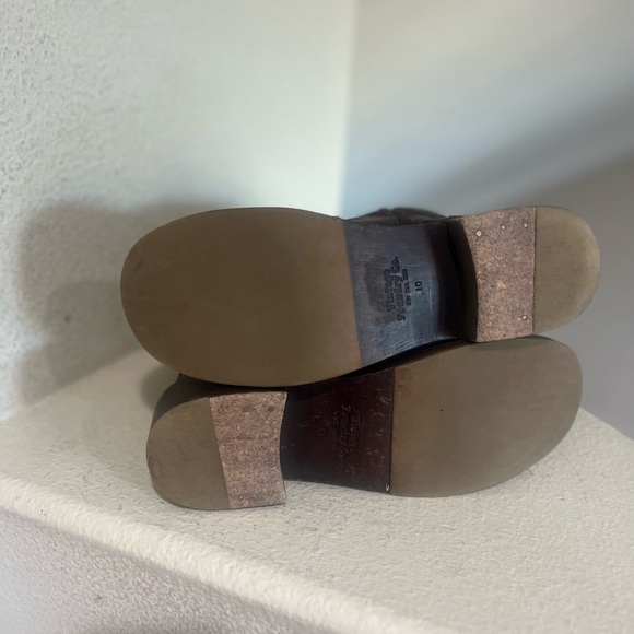 Vintage Foundry Co. Women's 10 Philippa mid-calf leather boots chocolate brown - Picture 10 of 16